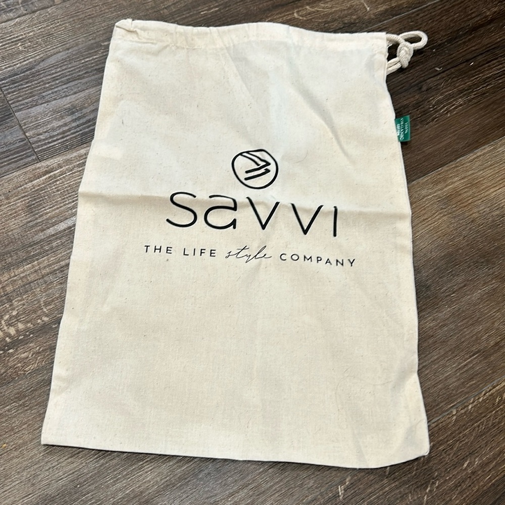 Savvi Cotton Drawstring Bag